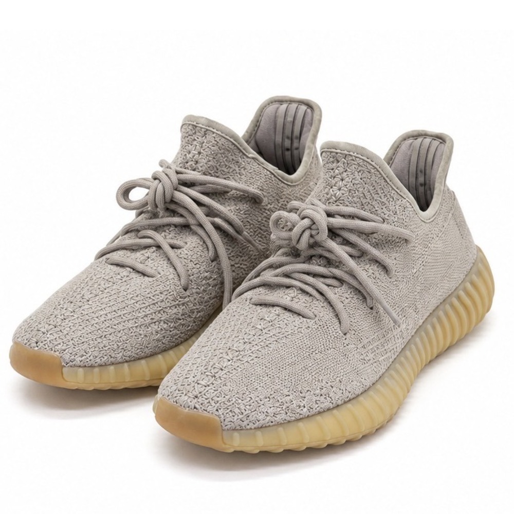 Adidas Yeezy Boost 350 V2 Sesame F99710 Grey Gum Sole Sneakers size 11